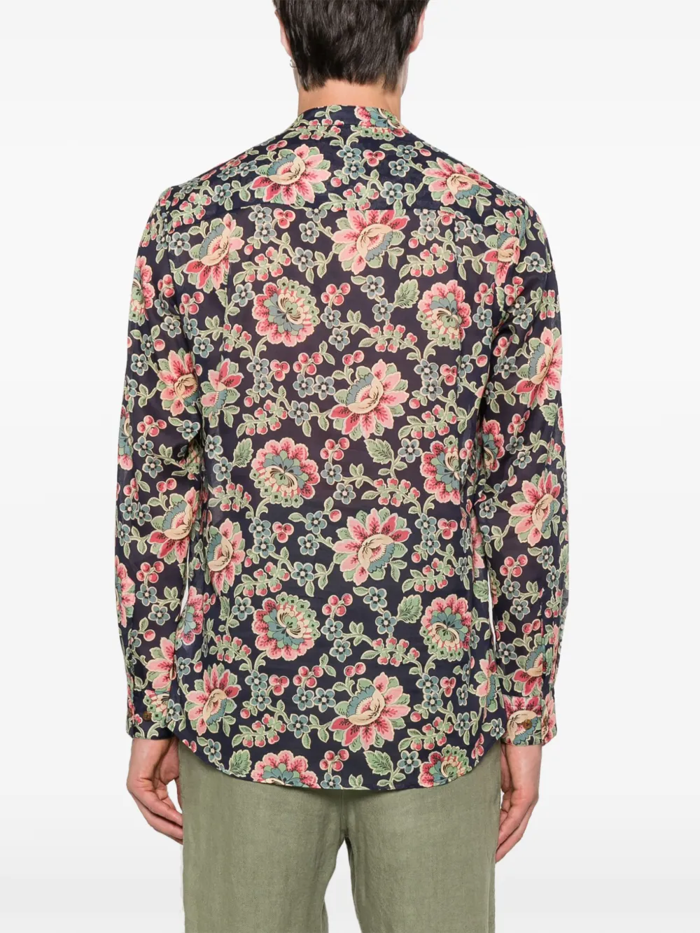 Vivienne Westwood Overhemd met bloemenprint Blauw