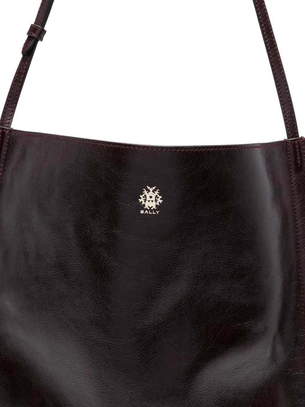 Bally Beckett leather tote bag Bruin