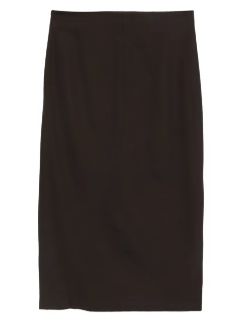 Lanvin asymmetric midi skirt
