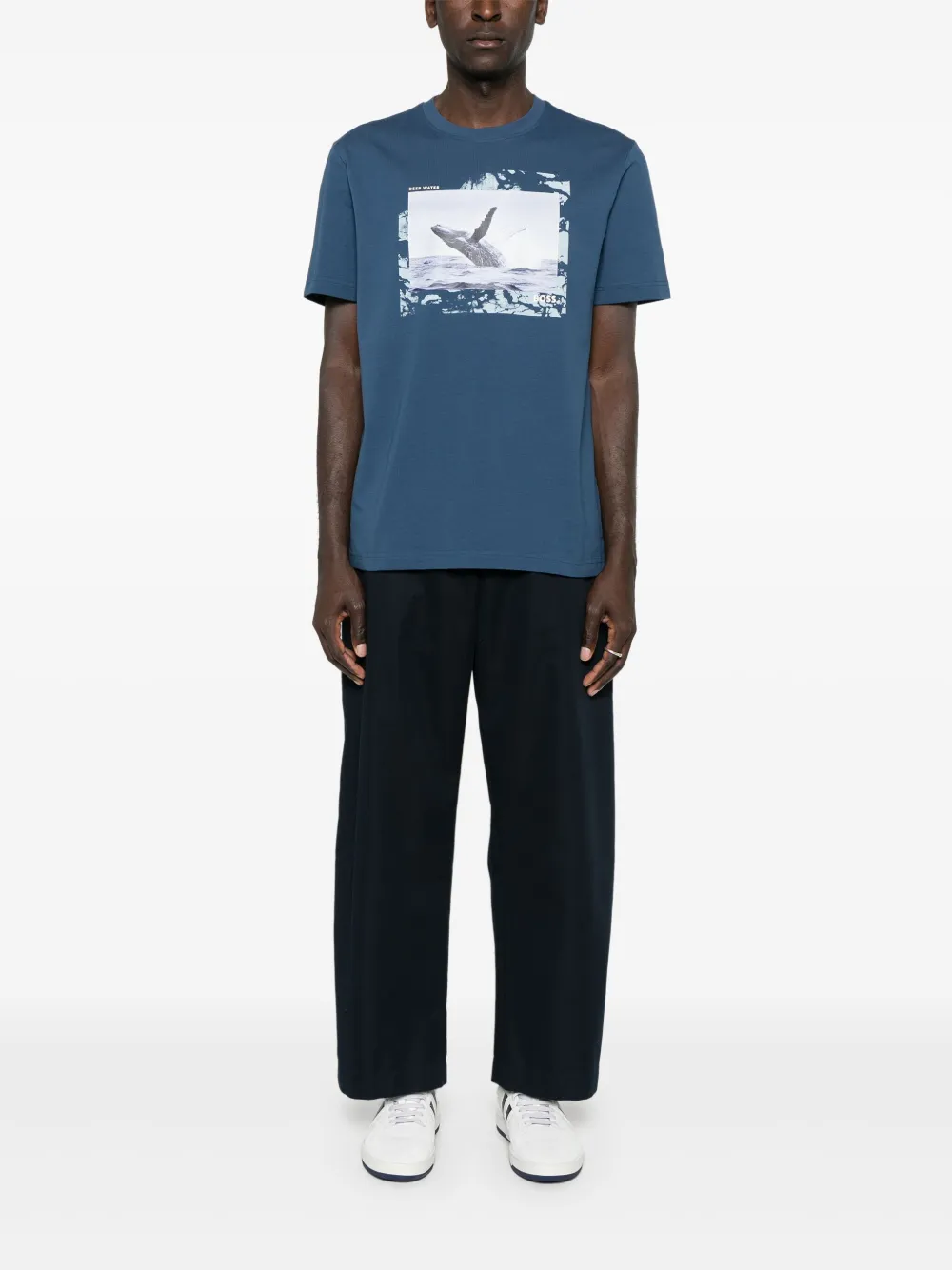 BOSS Dunetrace T-shirt - Blauw