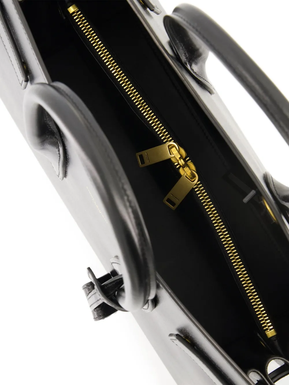 Saint Laurent Sac de Jour kleine shopper Zwart