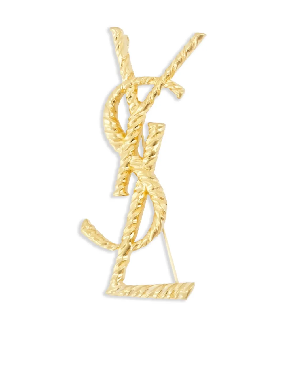 Saint Laurent Cassandre brooche | Gold | Image 1
