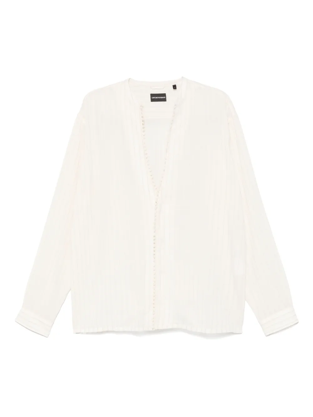 Emporio Armani Overhemd met lange mouwen Beige