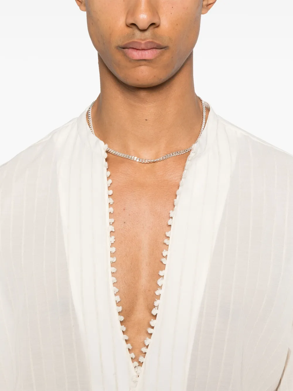 Emporio Armani Overhemd met lange mouwen Beige