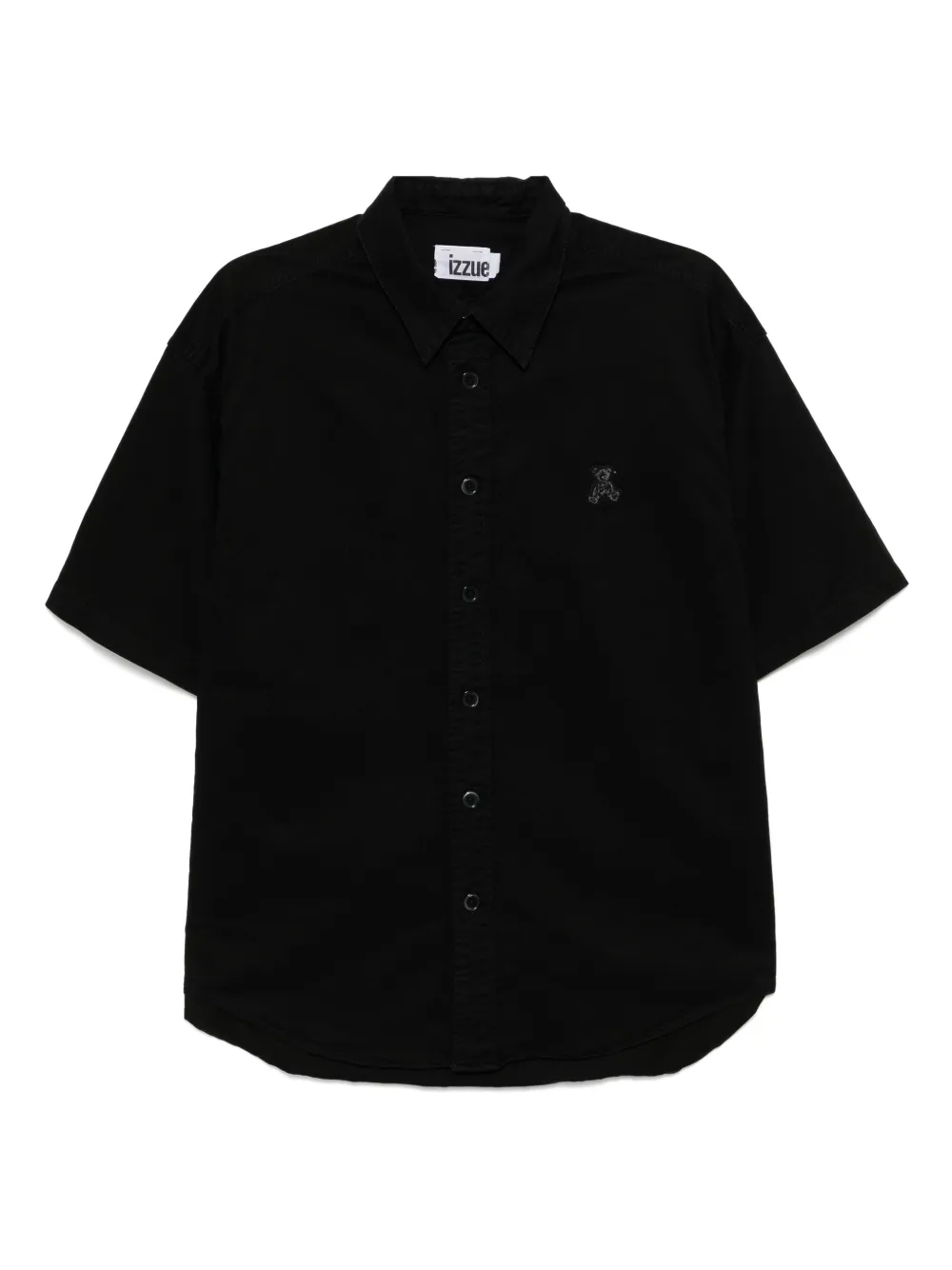 izzue chemise à manches courtes | noir | Image 1