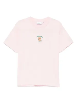 A BATHING APE® ハートエンブロイダリー Tシャツ | ピンク | FARFETCH JP
