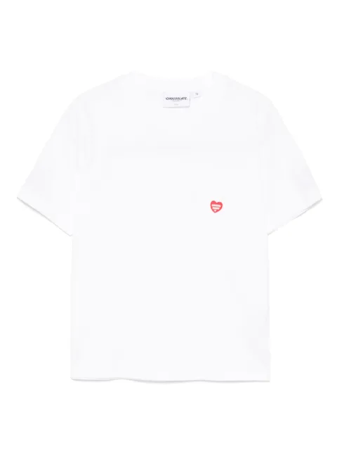 CHOCOOLATE logo-patch T-shirt
