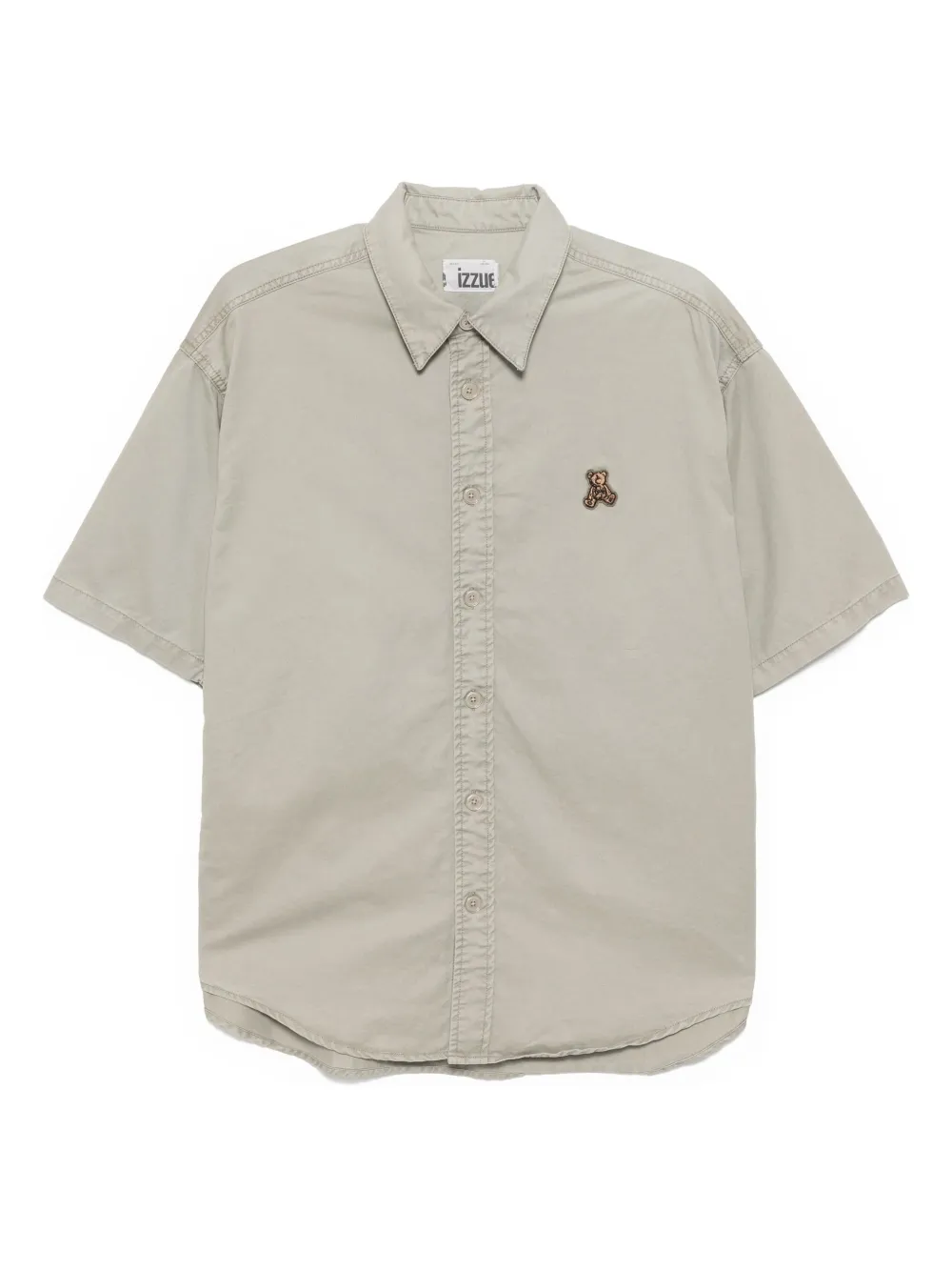 izzue chemise à manches courtes | tons neutres | Image 1