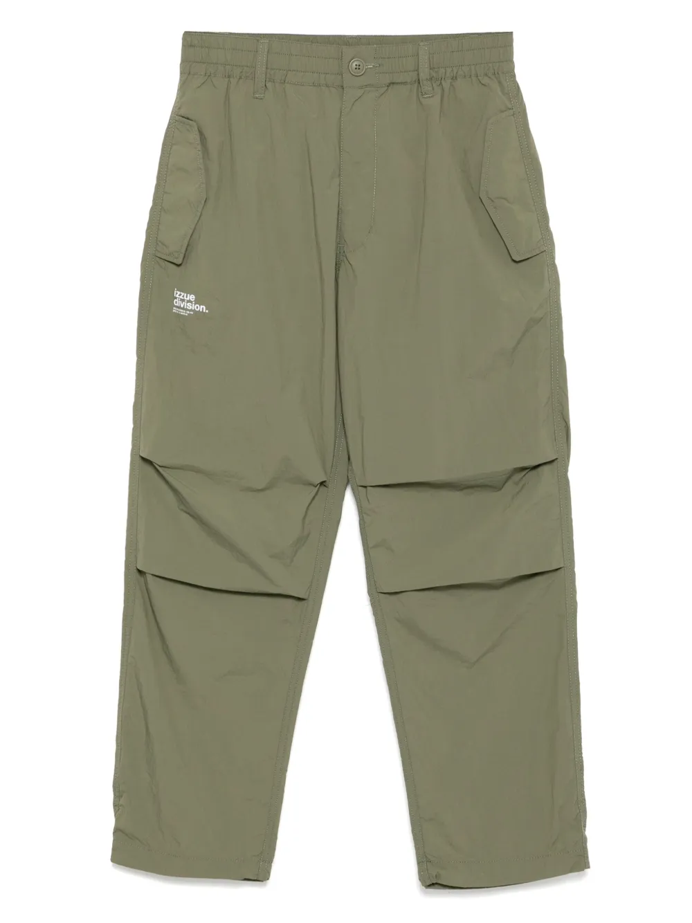 izzue logo-printed pants | Green | Image 1