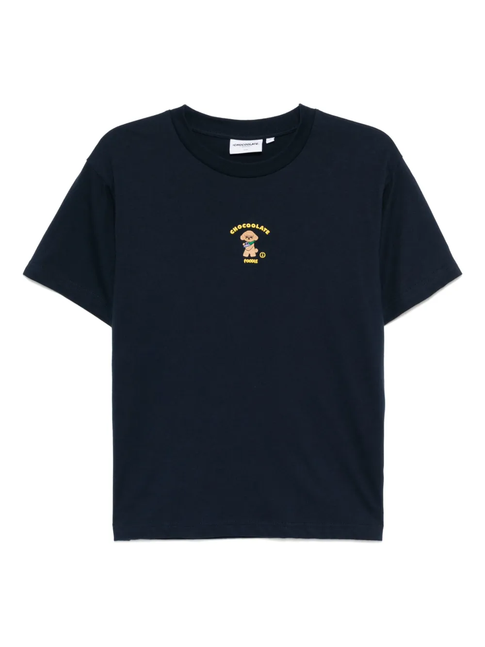CHOCOOLATE playera con logo bordado | azul | Image 1