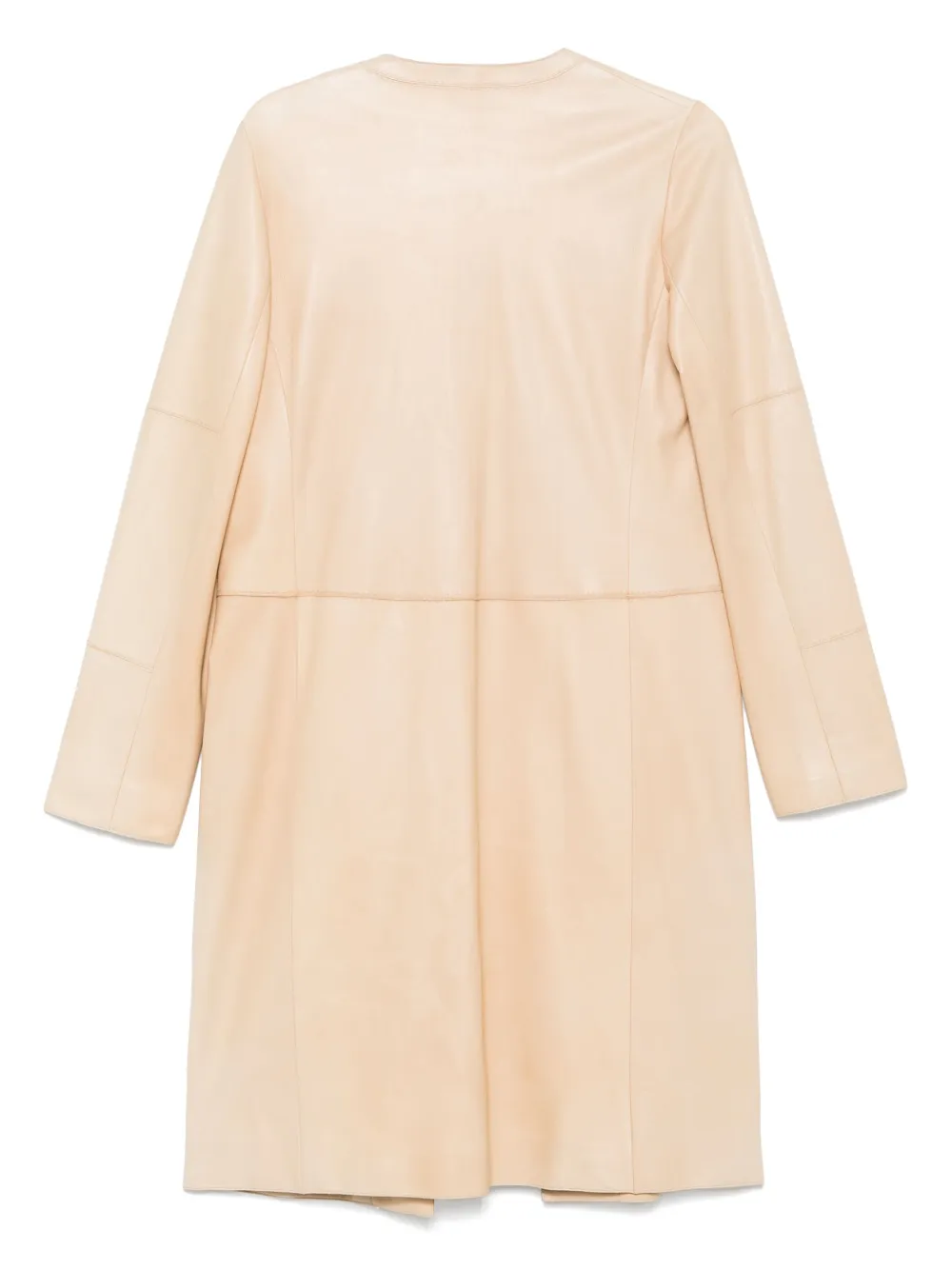 A.N.G.E.L.O. Vintage Cult 2000s pre-owned leren jas - Beige