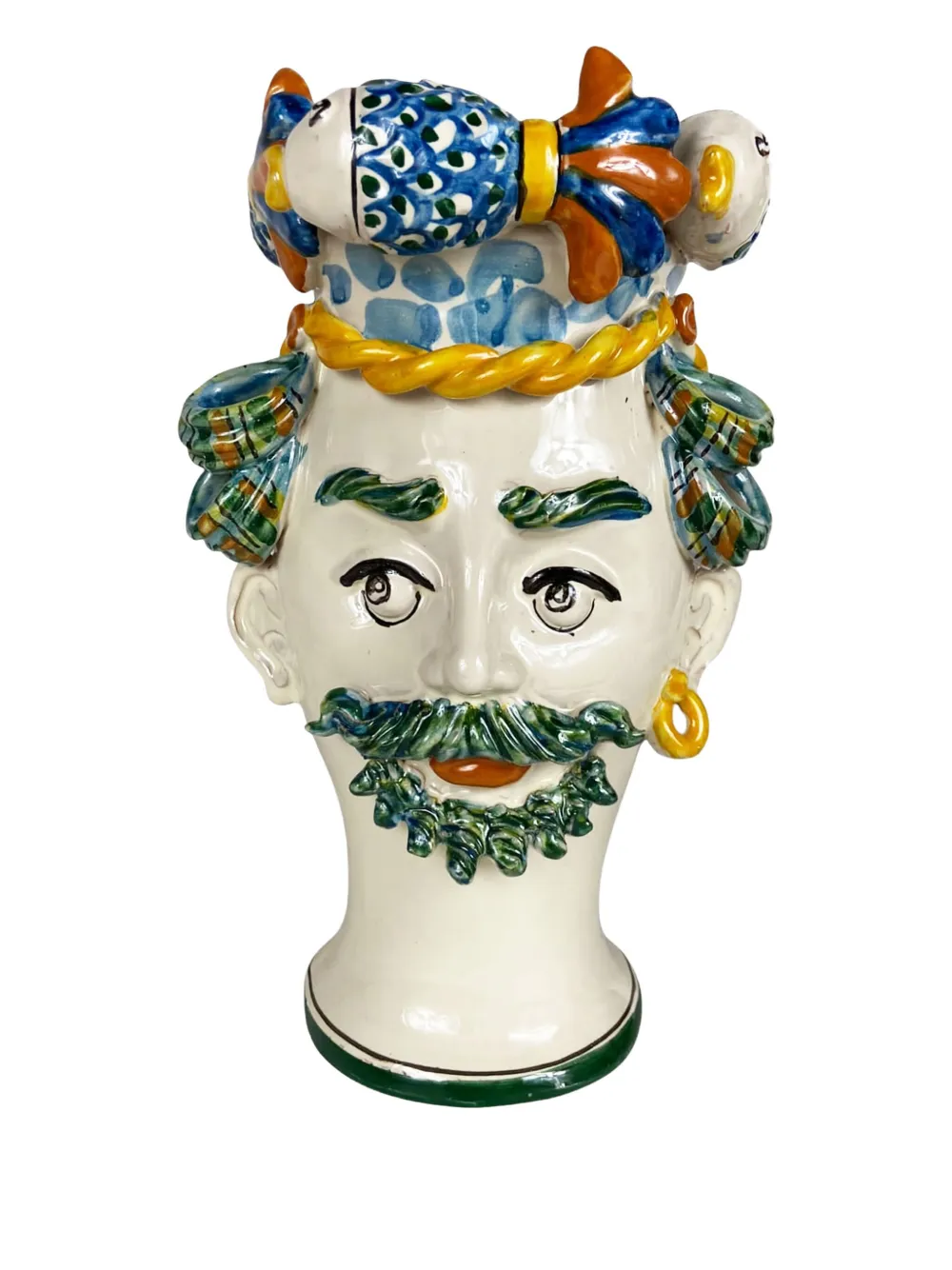 Les-Ottomans Sicily vase (16cm) - Beige