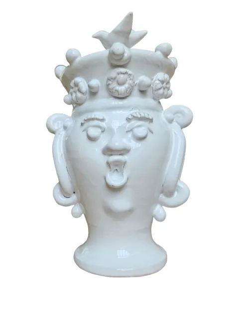 Les-Ottomans Sculpture Heads vase 