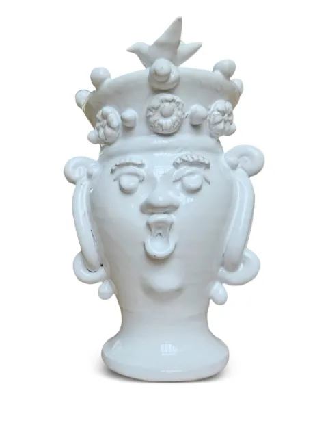 Les-Ottomans Sculpture Heads vase 