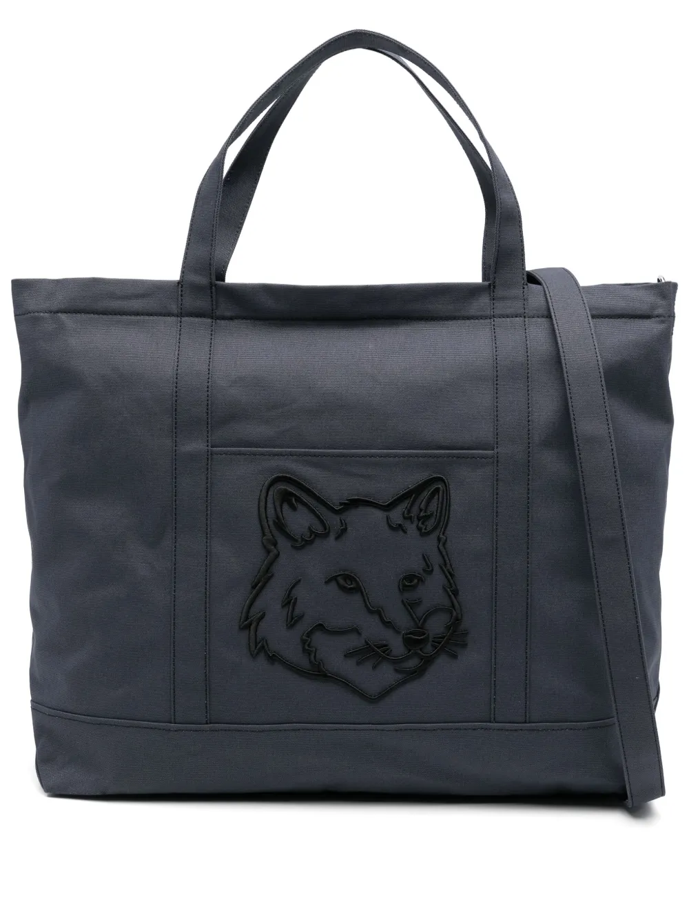 Maison Kitsuné cotton tote bag