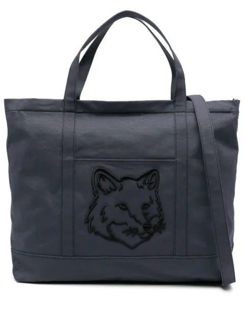 Maison Kitsuné cotton tote bag 