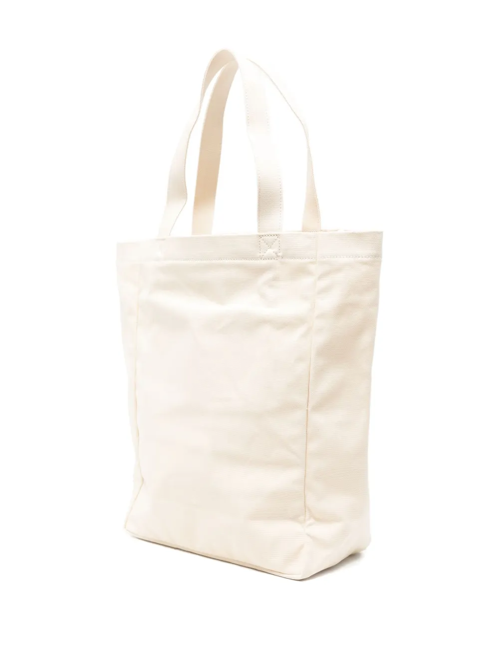 Maison Kitsuné Schoudertas met bloemdetail Beige
