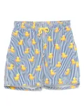 MC2 Saint Barth striped swim shorts - Blue
