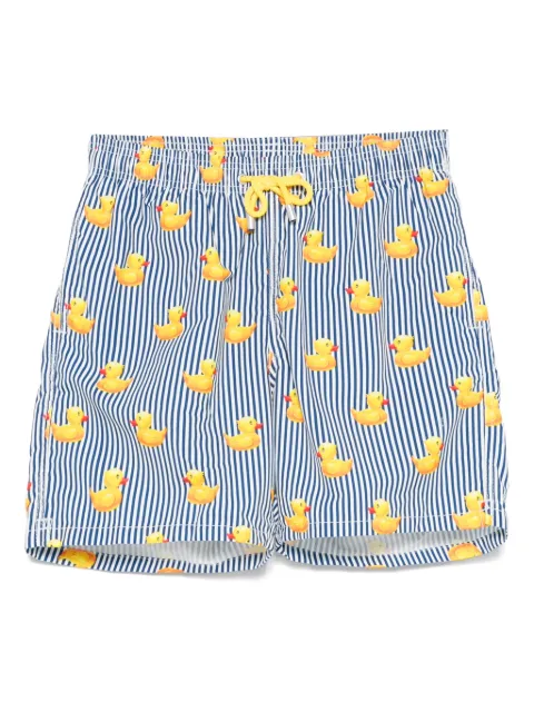 MC2 Saint Barth shorts de playa con rayas estampadas