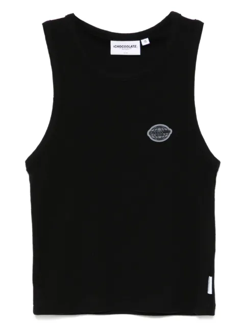 CHOCOOLATE ribbed tank top