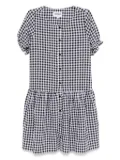 CHOCOOLATE checked dress - Black