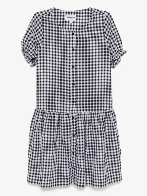 CHOCOOLATE checked dress