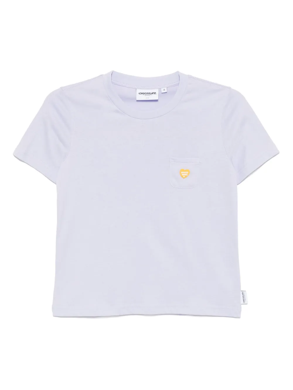 CHOCOOLATE logo T-shirt Paars