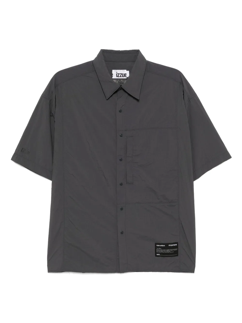 izzue chemise à manches courtes | gris | Image 1