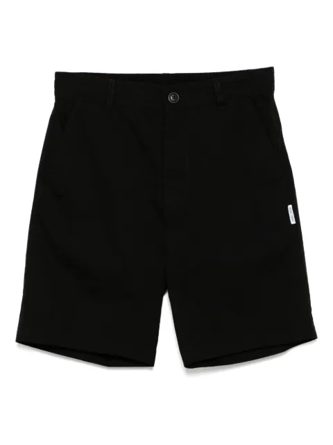 izzue logo patch shorts 