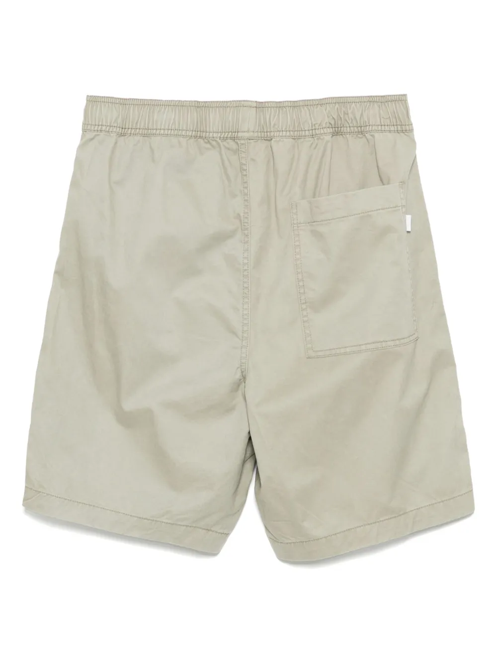 Izzue Shorts met geborduurd logo - Beige