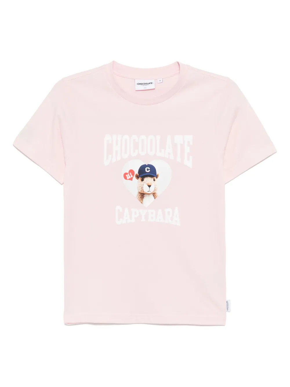 CHOCOOLATE playera capybara | rosado | Image 1