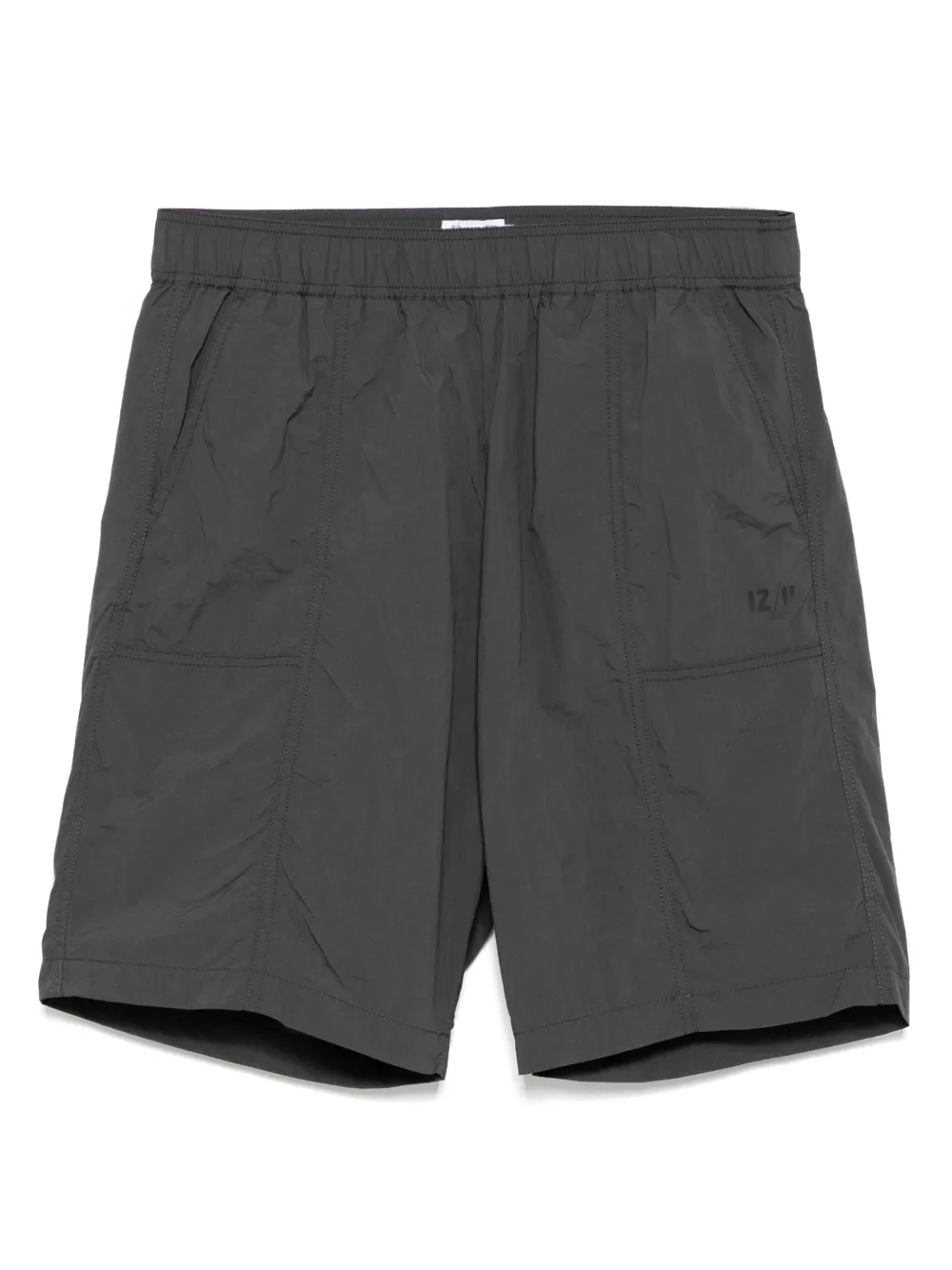 izzue logo-patch shorts | Grey | Image 1