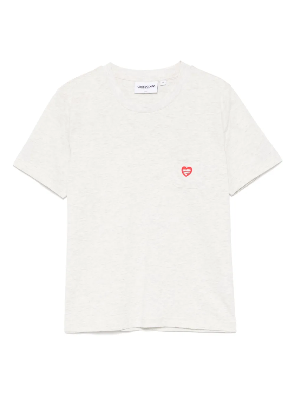 CHOCOOLATE playera con logo estampado | gris | Image 1