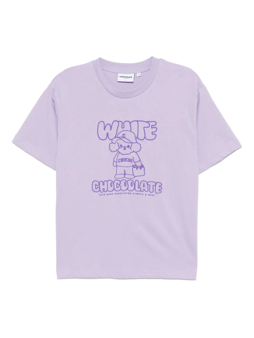 CHOCOOLATE playera con motivo gráfico | morado | Image 1