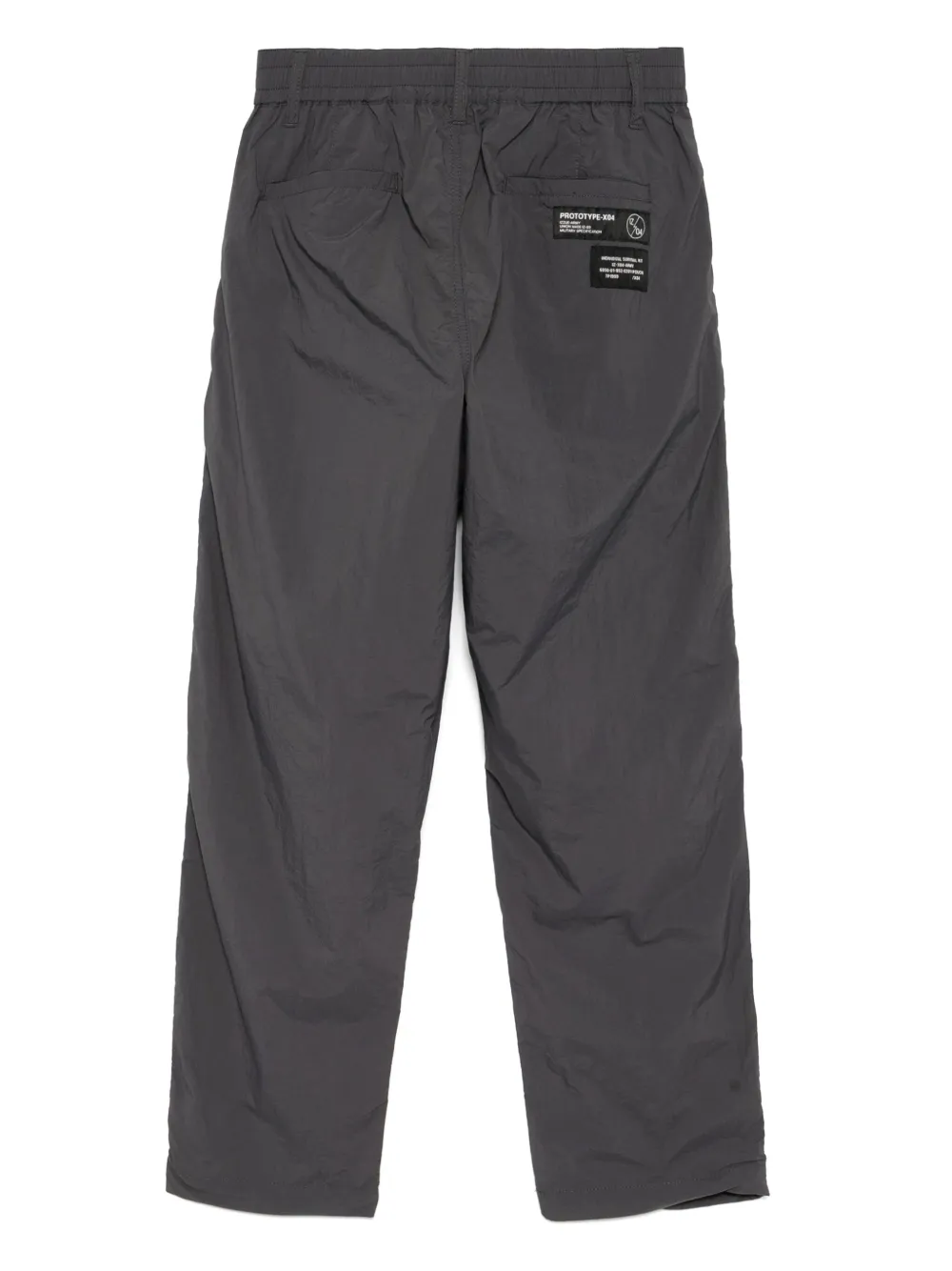 Izzue Broek met logoprint - Grijs