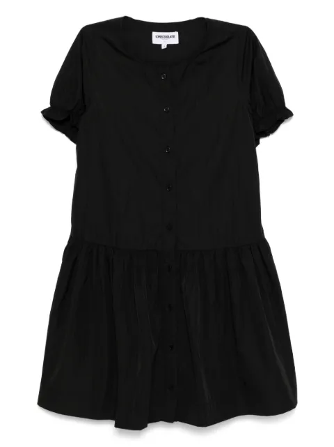 CHOCOOLATE vestido de manga corta