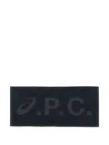 A.P.C. x ASICS cotton towel - Blue