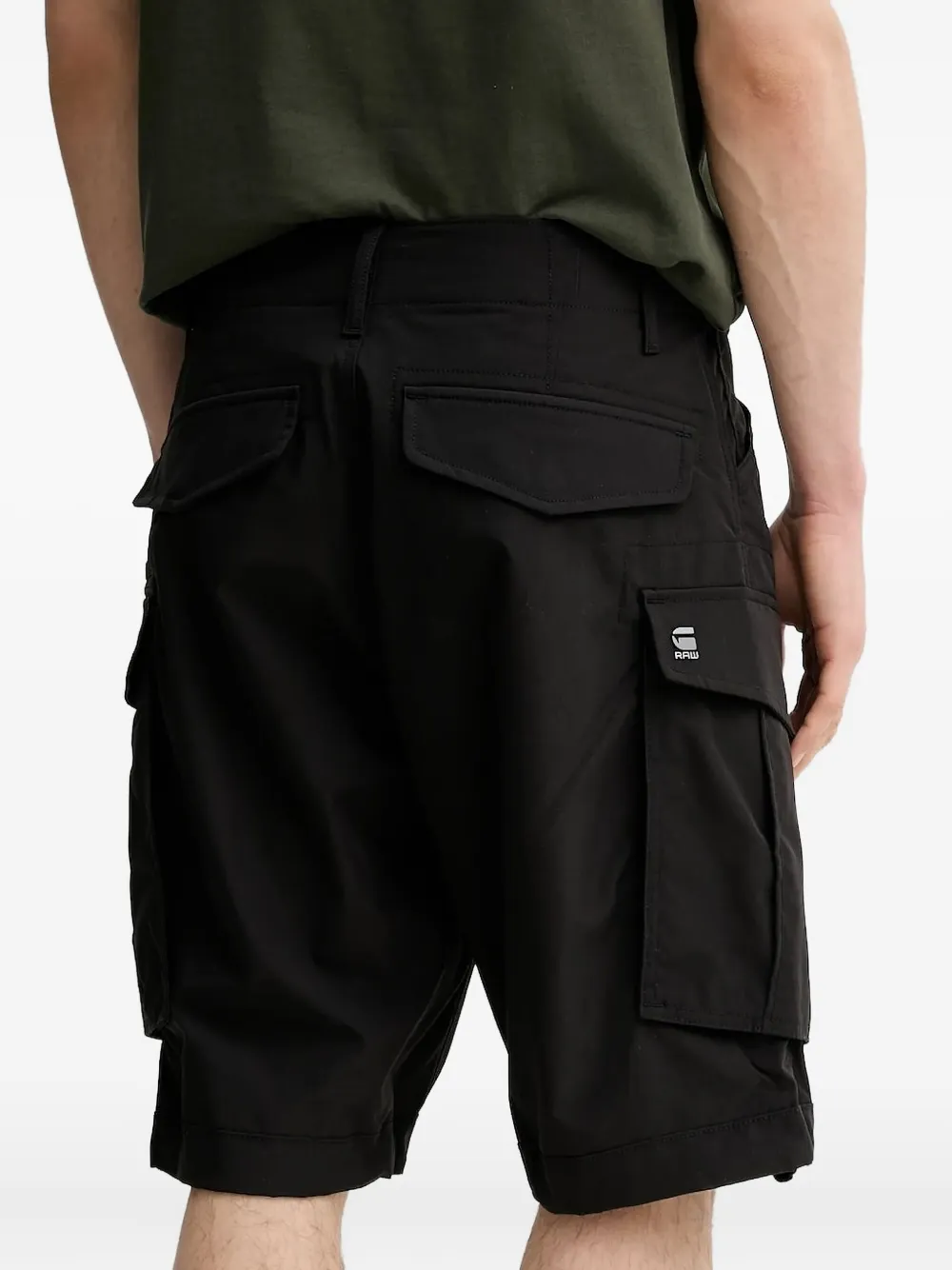 G-Star RAW multiple-pocket cargo shorts - Zwart
