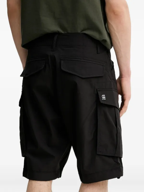 G-Star RAW multiple-pocket Cargo Shorts Black FARFETCH PH