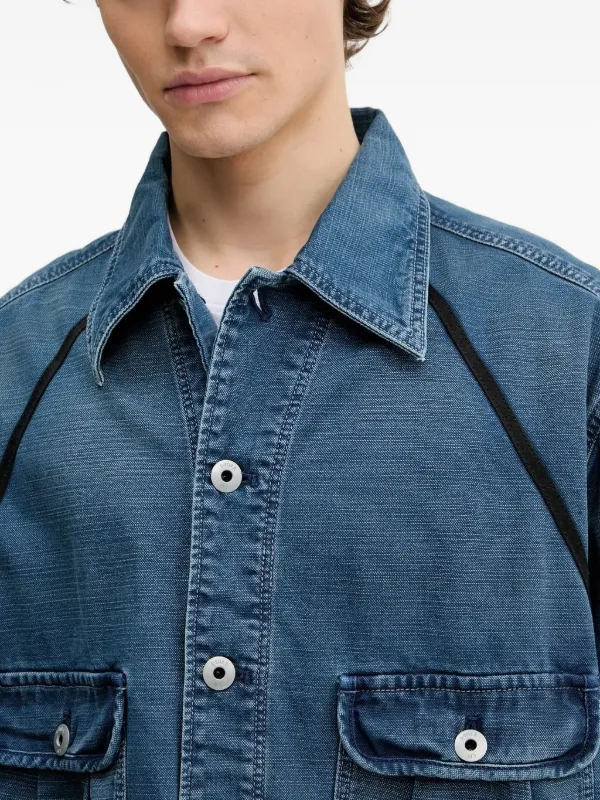 G-Star RAW ポケットディテール デニムジャケット | ブルー | FARFETCH JP