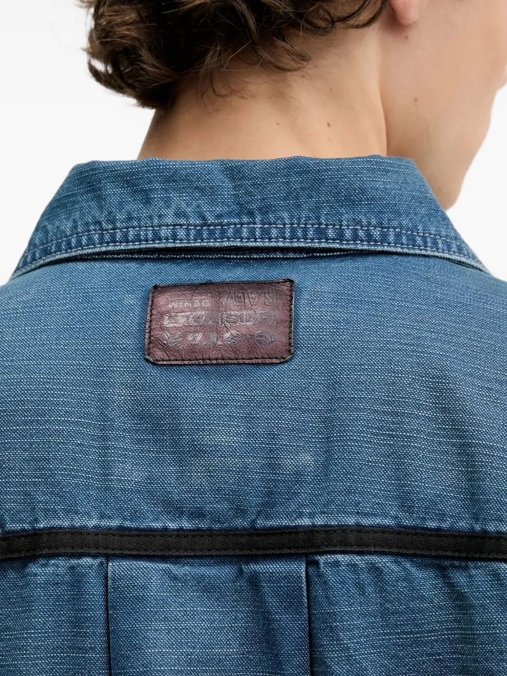 G-Star RAW pocket-detail denim jacket Blauw