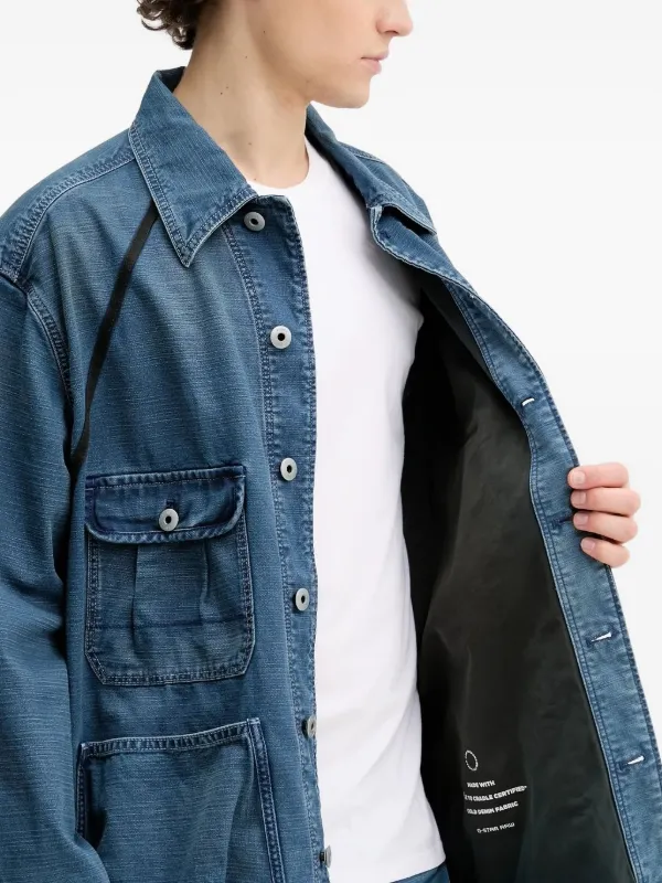 G-Star RAW ポケットディテール デニムジャケット | ブルー | FARFETCH JP