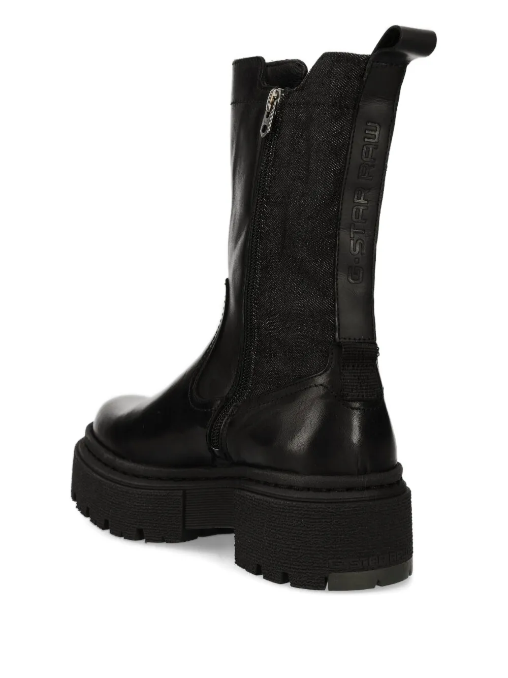 G-Star RAW zip-detail boots Black