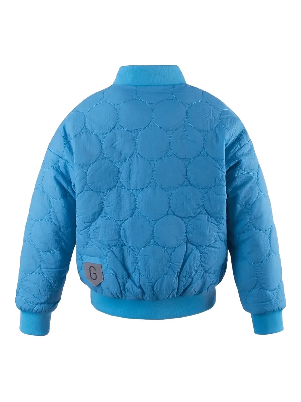 Gosoaky Pig Out Circle-quilted Bomber Jacket In Blue