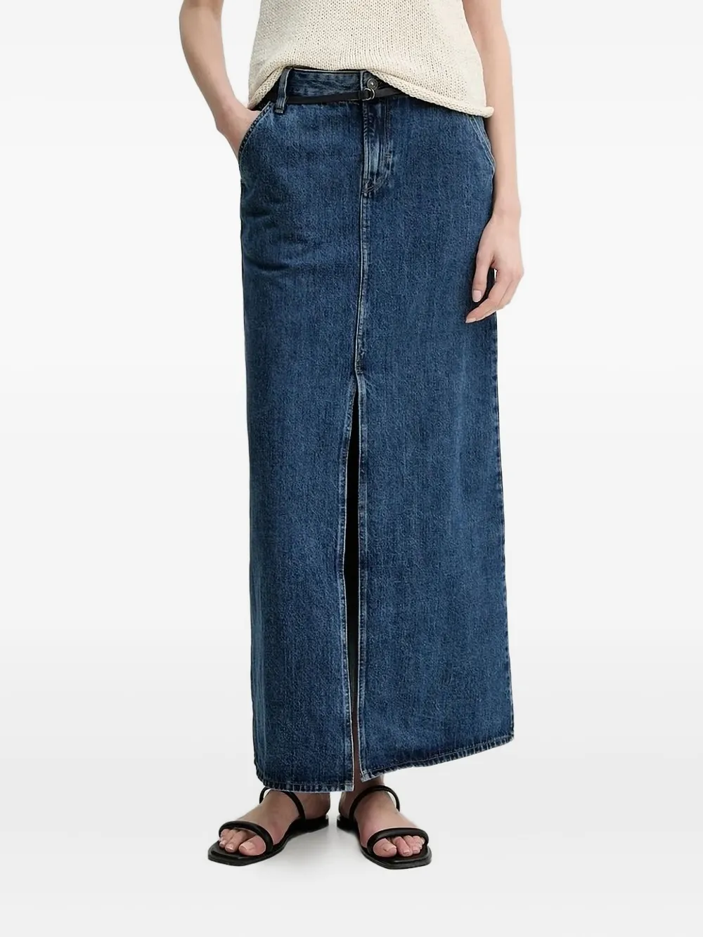 G-Star RAW デニムマキシスカート - ブルー G-Star RAW デニムマキシスカート - ブルー