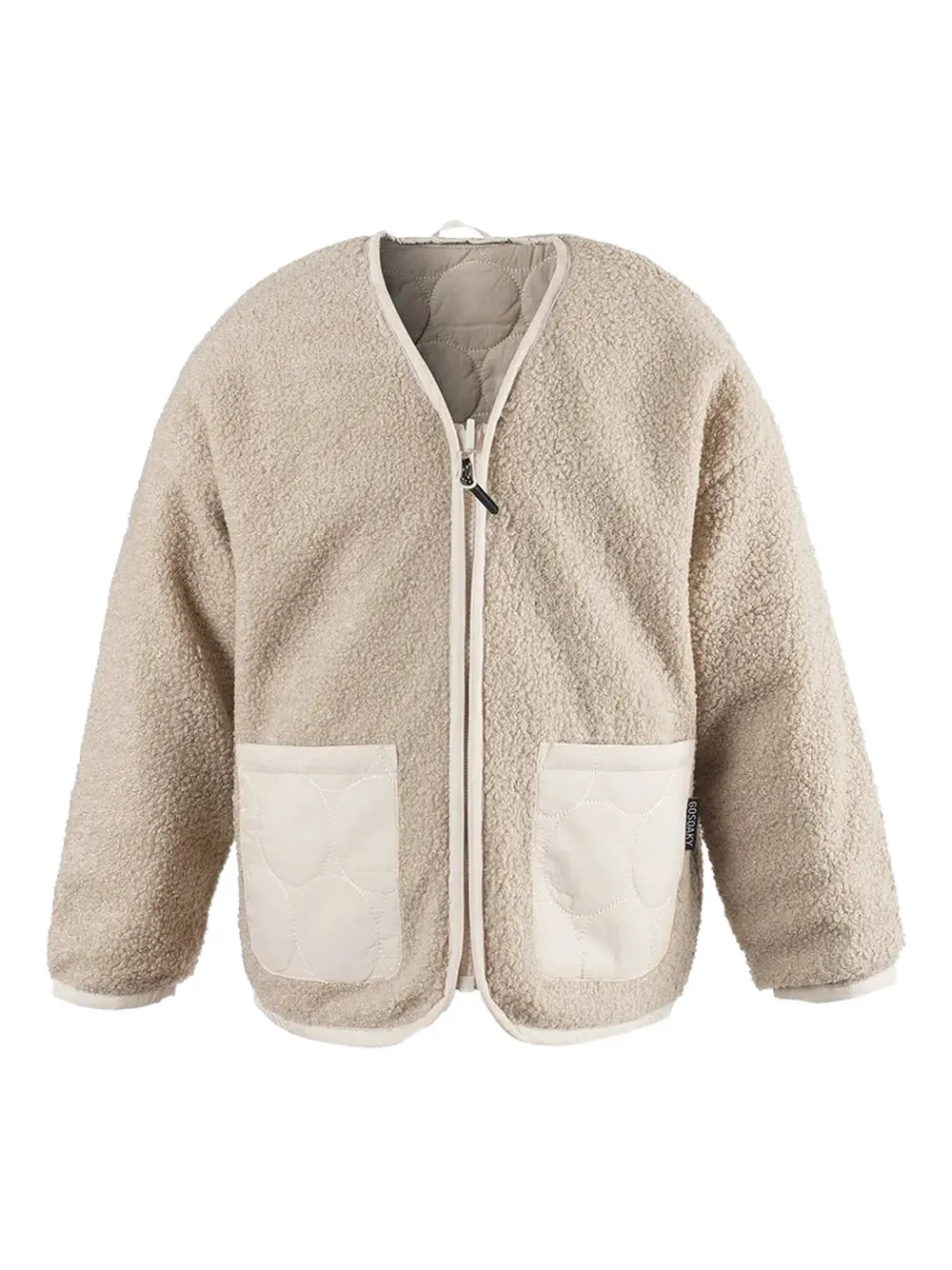 Gosoaky Quilted Jacket In Metallic