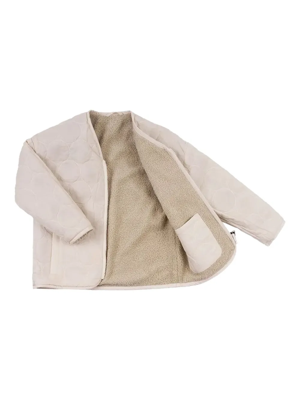 Gosoaky Quilted Jacket In Metallic