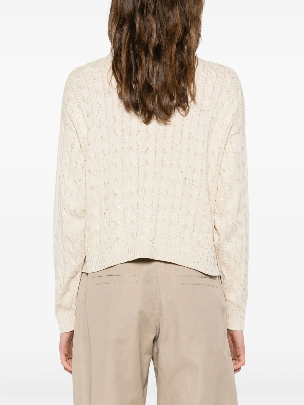 Brunello Cucinelli Cable-knit Polo Shirt