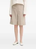 MM6 Maison Margiela front-crease welt-pocket shorts - Neutrals