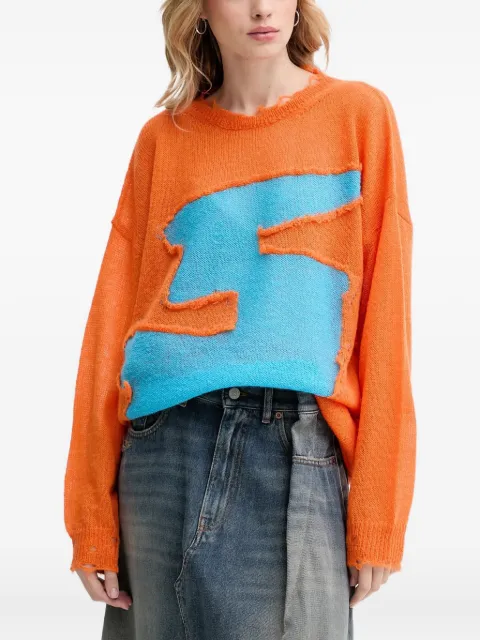 MM6 Maison Margiela distressed-effect sweater